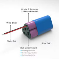 OEM锂离子电池11.1伏 2200 毫安时DTP1265135适用于轮椅电动自行车滑板车锂离子电池组 - 图片 4